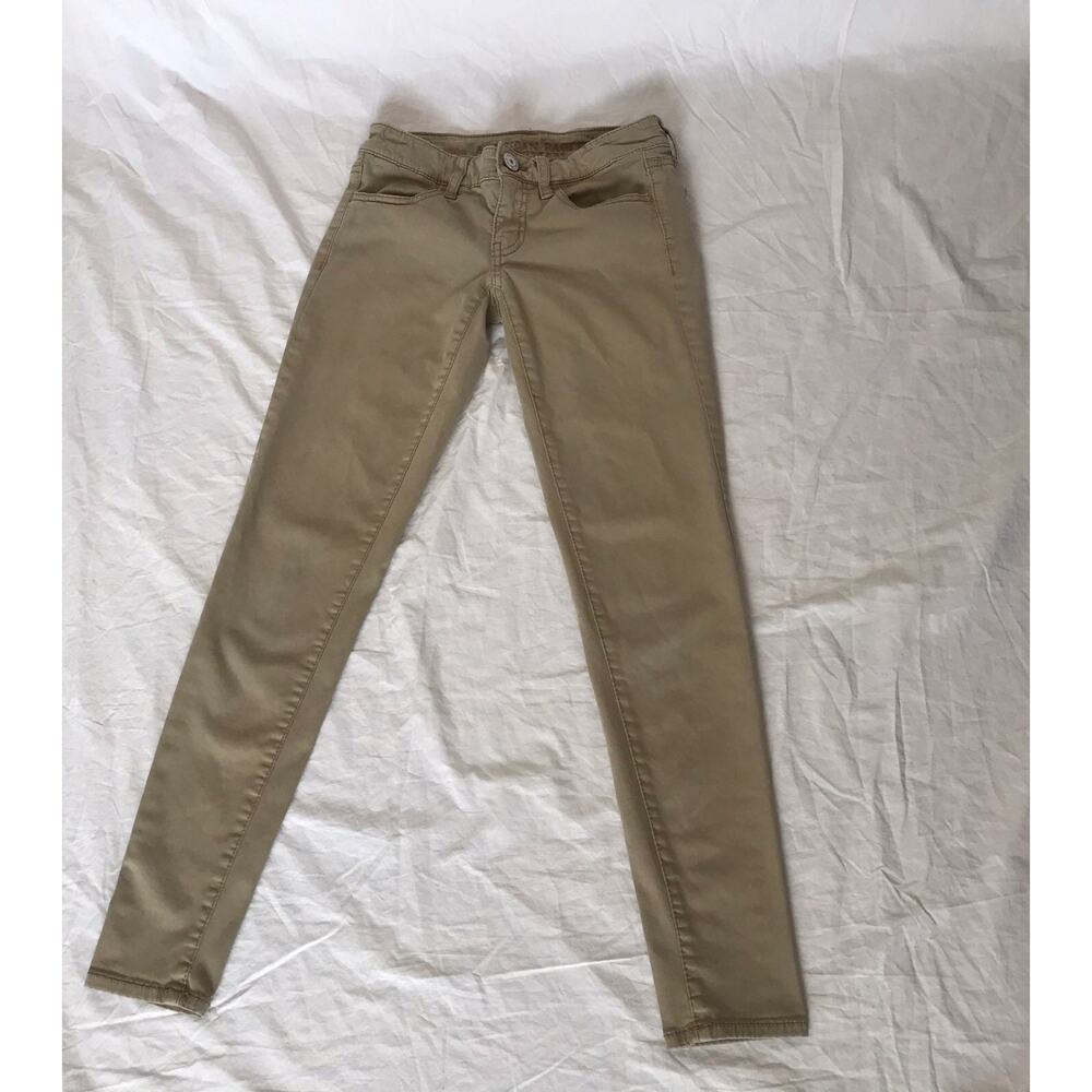 American‎ eagle tan jegging super stretch 00short